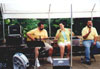An outside getaway. Brett, Dar', and Kevin at Dan's Mtn. State Park for Barton UMC, Barton MD (Summer 2002). A good service in beautiful surroundings.