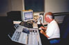 Preston at the controls.